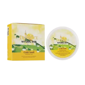 DEOPROCE Питательный крем для лица с золотом и муцином улитки 100.0