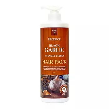 DEOPROCE Тонизирующая маска для волос с экстрактом чёрного чеснока 1000