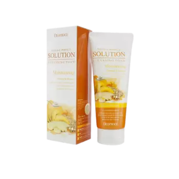 DEOPROCE Увлажняющая пенка для умывания с экстрактами овса и банана 170.0