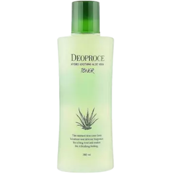 DEOPROCE Увлажняющий успокаивающий тонер для лица с экстрактом алоэ 380.0