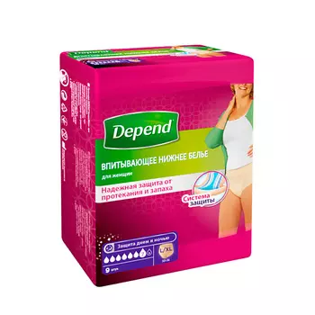 DEPEND Впитывающее белье L/XL 9.0