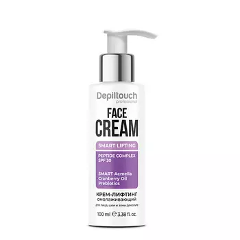 DEPILTOUCH PROFESSIONAL Крем-лифтинг омолаживающий для кожи лица, шеи и декольте с биоармирующим эффектом Smart Lifting Face Cream