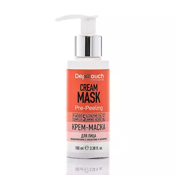DEPILTOUCH PROFESSIONAL Крем-маска для лица предпилинговая Cream mask pre-peeling
