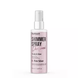 DEPILTOUCH PROFESSIONAL Спрей-шиммер парфюмированный для тела розовое серебро Perfumed Shimmer Spray