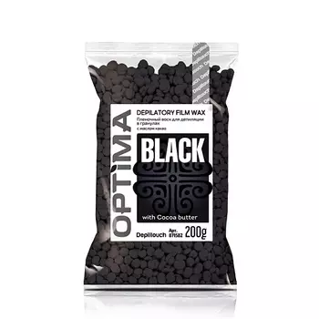 DEPILTOUCH PROFESSIONAL Воск пленочный для депиляции в гранулах Optima Black Depilatory Film Wax
