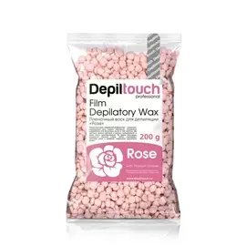 DEPILTOUCH PROFESSIONAL Воск пленочный воск с ароматом розы Film Depilatory Wax