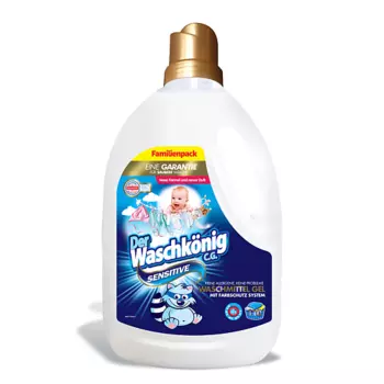 DER WASCHKONIG C.G. Sensitive Clovin Гель для стирки универсальный концентрат, жидкий порошок 3305.0