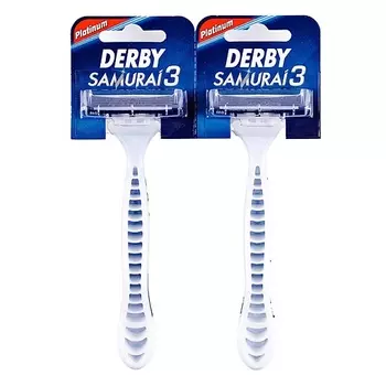DERBY Станки бритвенные одноразовые с тройным лезвием