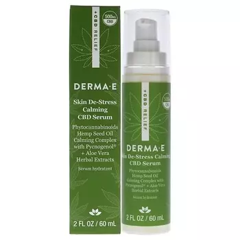 DERMA-E Сыворотка для лица успокаивающая Skin De-Stress Calming Cbd Serum