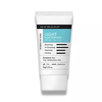 DERMA FACTORY Солнцезащитный легкий крем-эссенция LIGHT SUN ESSENCE 48.0
