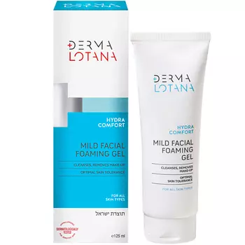 DERMA LOTANA Нежный гель-пенка для умывания