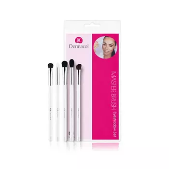 DERMACOL Набор косметических кистей с футляром и Master Brush