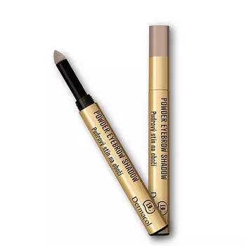 DERMACOL Стойкие пудровые тени для бровей POWDER EYEBROW SHADOW