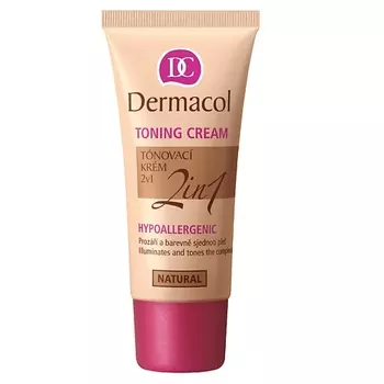 DERMACOL Тонaльный крем TONING CREAM 2 в 1