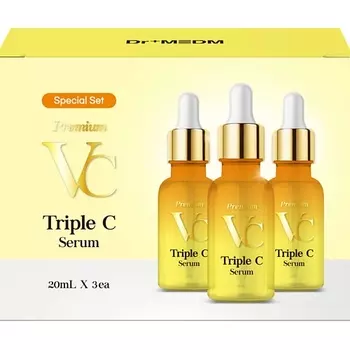 DERMAL Dr+MEDM Сыворотка для лица с витамином С набор 3.0