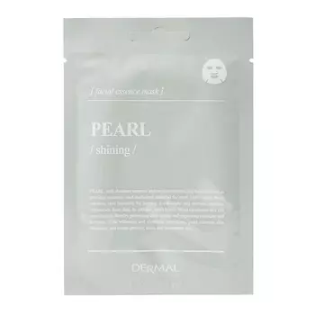 DERMAL Маска для сияния кожи с экстрактом жемчуга 25.0