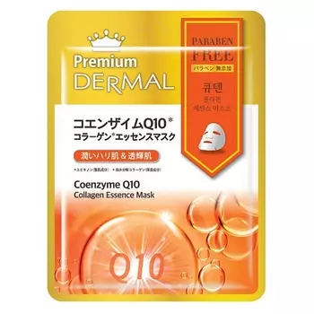 DERMAL Premium Маска для лица с коэнзимом Q10 и коллагеном 25.0