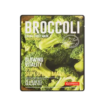 DERMAL Superfood Маска для лица c брокколи 25.0
