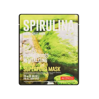 DERMAL Superfood Маска для лица cо спирулиной 25.0