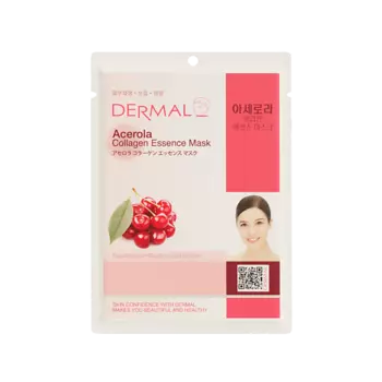 DERMAL Тканевая маска с ацеролой и коллагеном 23.0