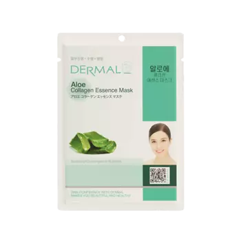 DERMAL Тканевая маска с алоэ и коллагеном 23.0