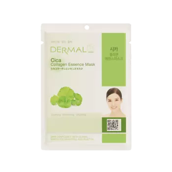 DERMAL Тканевая маска с экстрактом центеллы азиатской и коллагеном 23.0