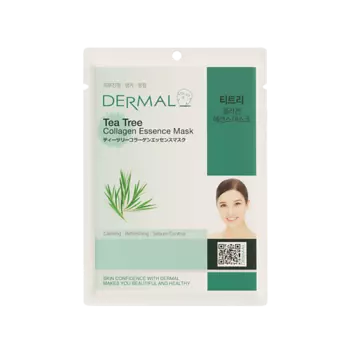 DERMAL Тканевая маска с экстрактом чайного дерева и коллагеном 23.0