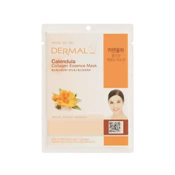 DERMAL Тканевая маска с экстрактом календулы и коллагеном 23.0