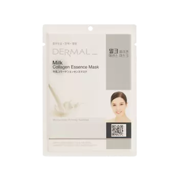 DERMAL Тканевая маска с экстрактом молочного протеина и коллагеном 23.0