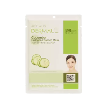 DERMAL Тканевая маска с экстрактом огурца и коллагеном 23.0