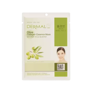 DERMAL Тканевая маска с экстрактом оливы и коллагеном 23.0