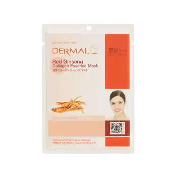DERMAL Тканевая маска с экстрактом женьшеня и коллагеном 23.0