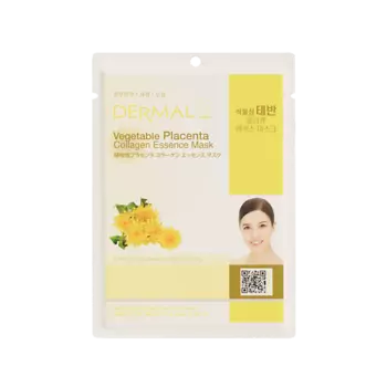DERMAL Тканевая маска с фитоплацентой и коллагеном 23.0