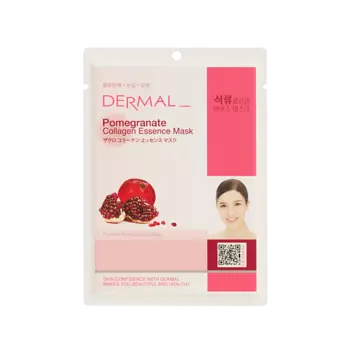 DERMAL Тканевая маска с гранатом и коллагеном 23.0