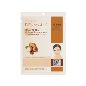DERMAL Тканевая маска с маслом ши и коллагеном 23.0