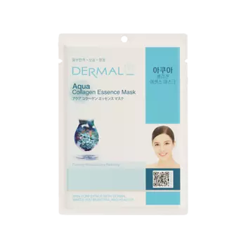 DERMAL Тканевая маска с морской водой и коллагеном 23.0