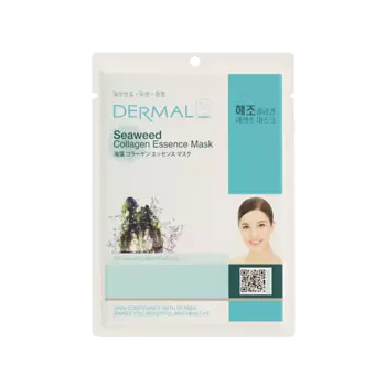 DERMAL Тканевая маска с водорослями и коллагеном 23.0
