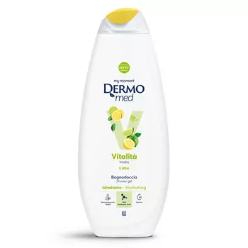 DERMOMED Гель для душа с лаймом VITALITY