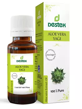 DESTEK Эфирное масло Алоэ Вера для сауны и бани, увлажнение, питание, лифтинг, для волос 20.0