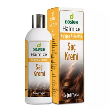 DESTEK Кондиционер для волос с кератином увлажнение, питание, лёгкое расчёсывание 330.0