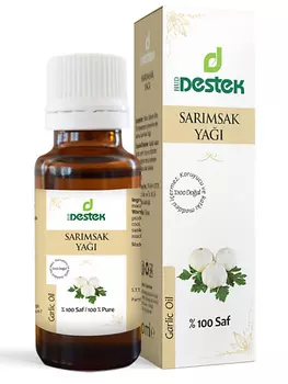 DESTEK Косметическое чесночное масло для кожи головы, для лица, для тела 20.0