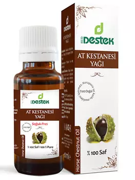 DESTEK Косметическое масло конского каштана против звёздочек на коже, увлажнение, питание 20.0