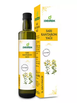 DESTEK Косметическое масло зверобоя для массажа,для лица,для волос 250