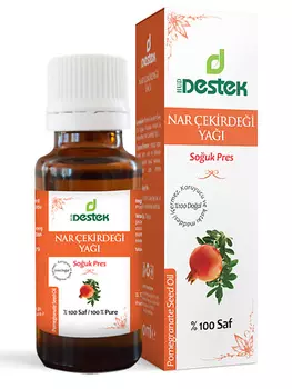 DESTEK Масло из косточек граната для лица, для глаз, увлажнение, питание, лифтинг 20.0