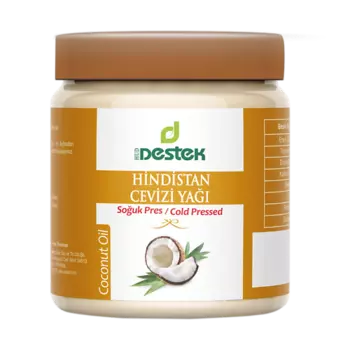 DESTEK Масло косметическое кокосовое для лица, тела, для волос, увлажнение, питание 300.0