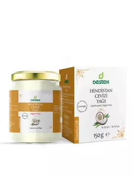 DESTEK Масло косметическое кокосовое для лица, тела, для волос, увлажнение, питание 150.0