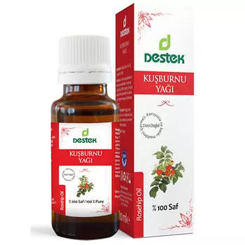 DESTEK Масло шиповника для лица и тела, для волос, увлажнение, питание, омоложение 20.0