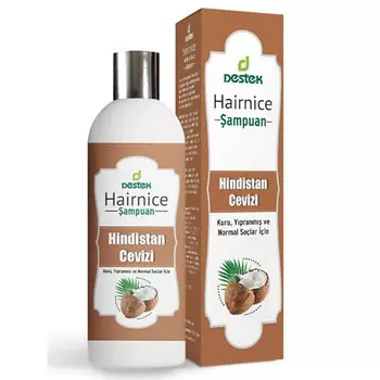 DESTEK Шампунь для волос с маслом кокоса для повреждённых, травмированных и сухих волос 330.0