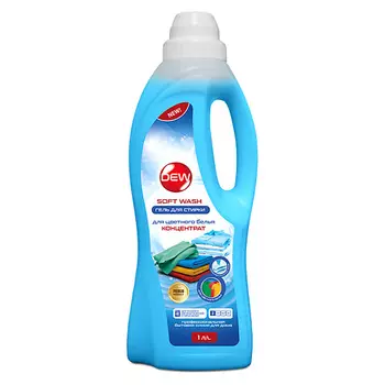 DEW Гель для стирки цветного, гипоаллергенный, концентрат 1000.0
