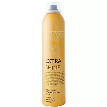 DEW PROFESSIONAL Cпрей-блеск Extra Shine незаметной фиксации